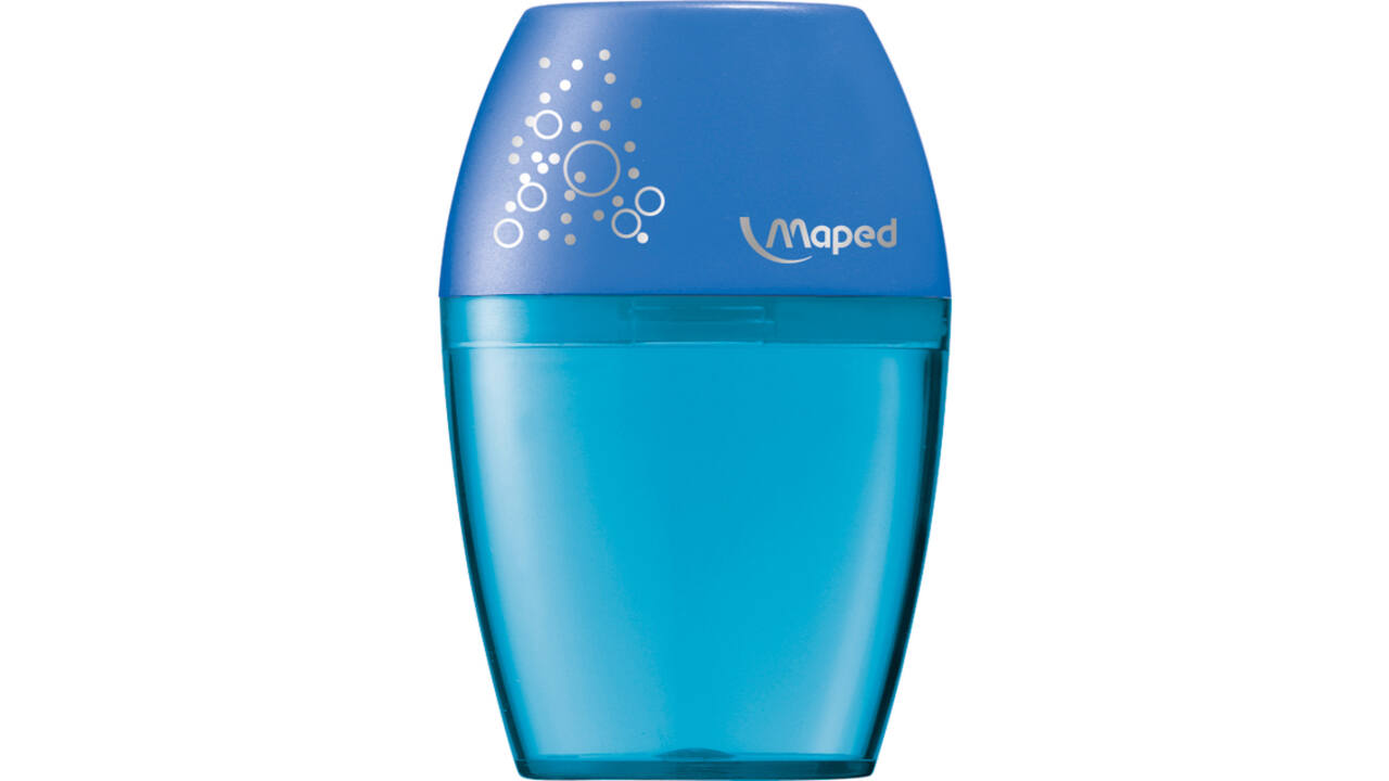 Puntenslijper Maped Shaker 1-gaats display á 25 stuks assorti