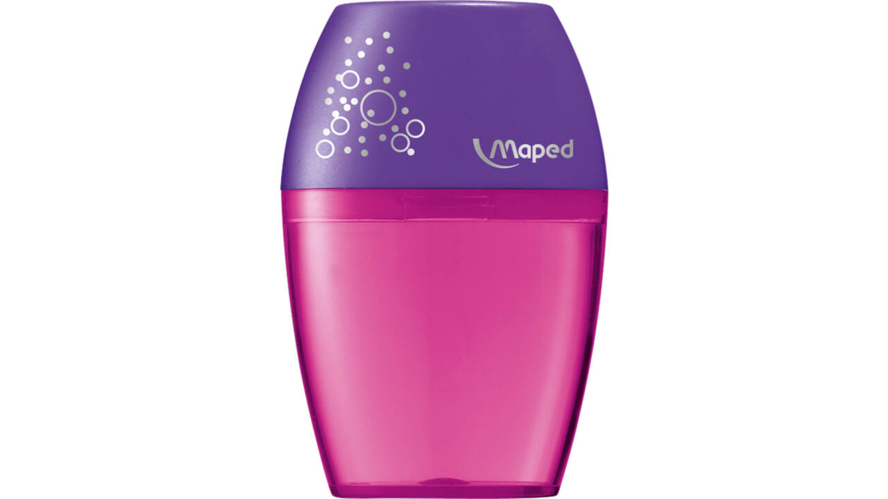 Puntenslijper Maped Shaker 1-gaats display á 25 stuks assorti