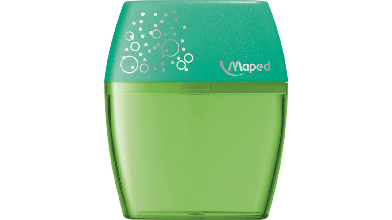 Puntenslijper Maped Shaker 2-gaats assorti
