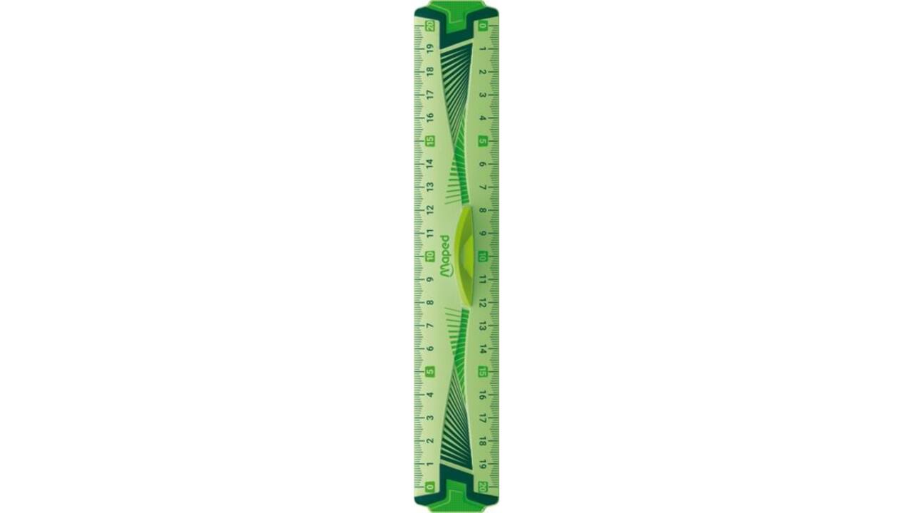 Liniaal Maped Flex met grip 20cm assorti