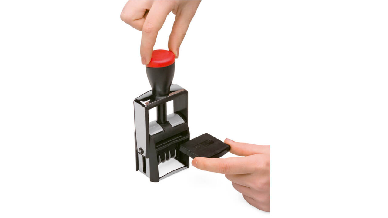 Tekststempel Colop 2300 personaliseerbaar 7regels 44x29mm