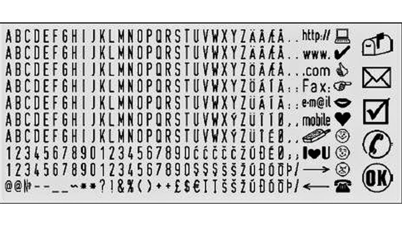 Tekststempel Colop Printer 30/1 personaliseerbaar 5regels 47x18mm