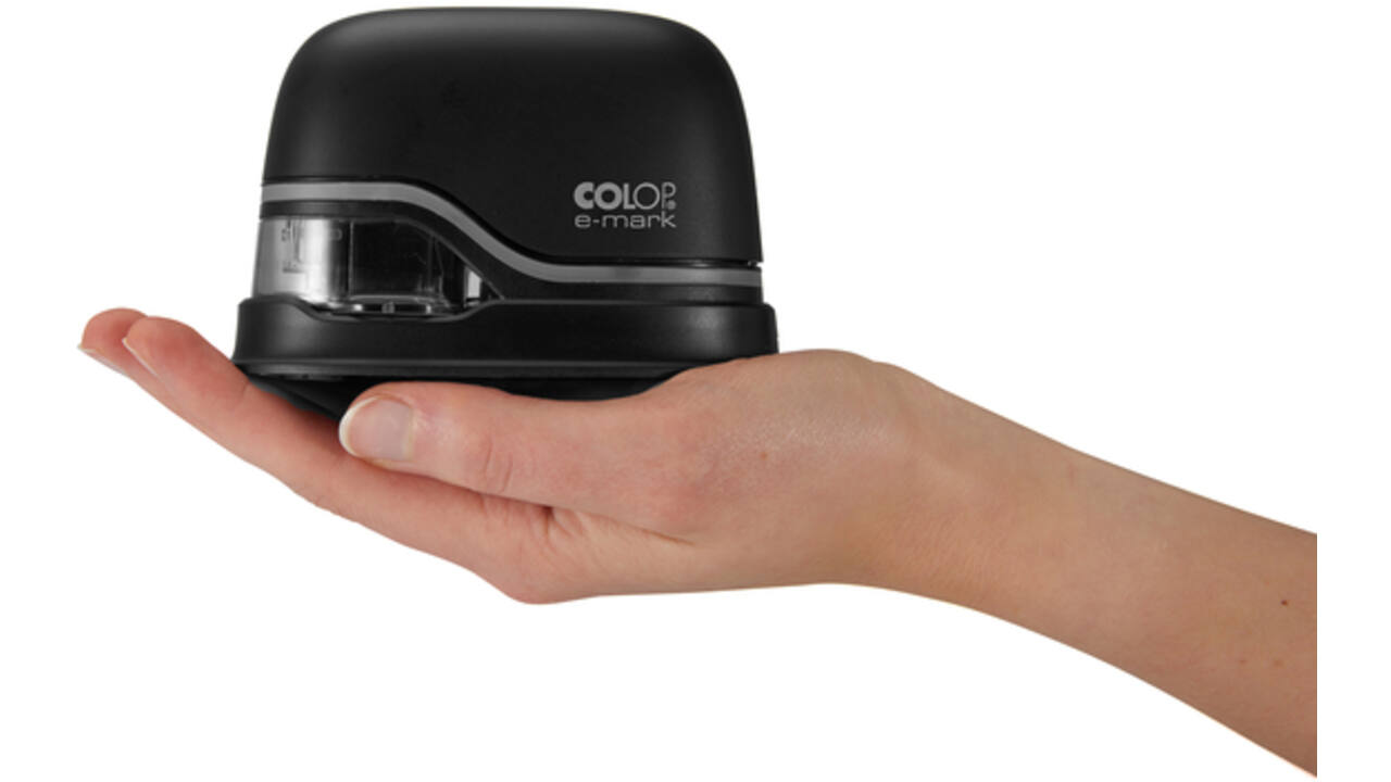 Tekststempel Colop E-Mark zwart