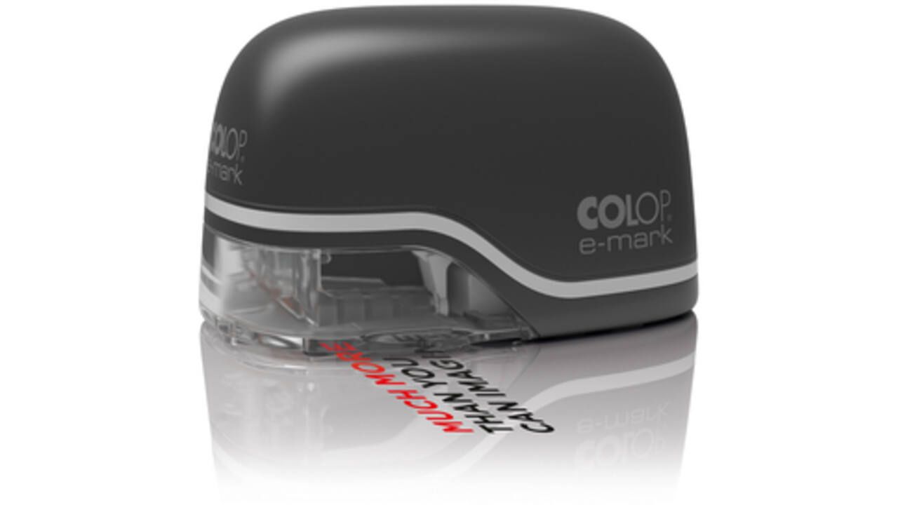 Tekststempel Colop E-Mark zwart