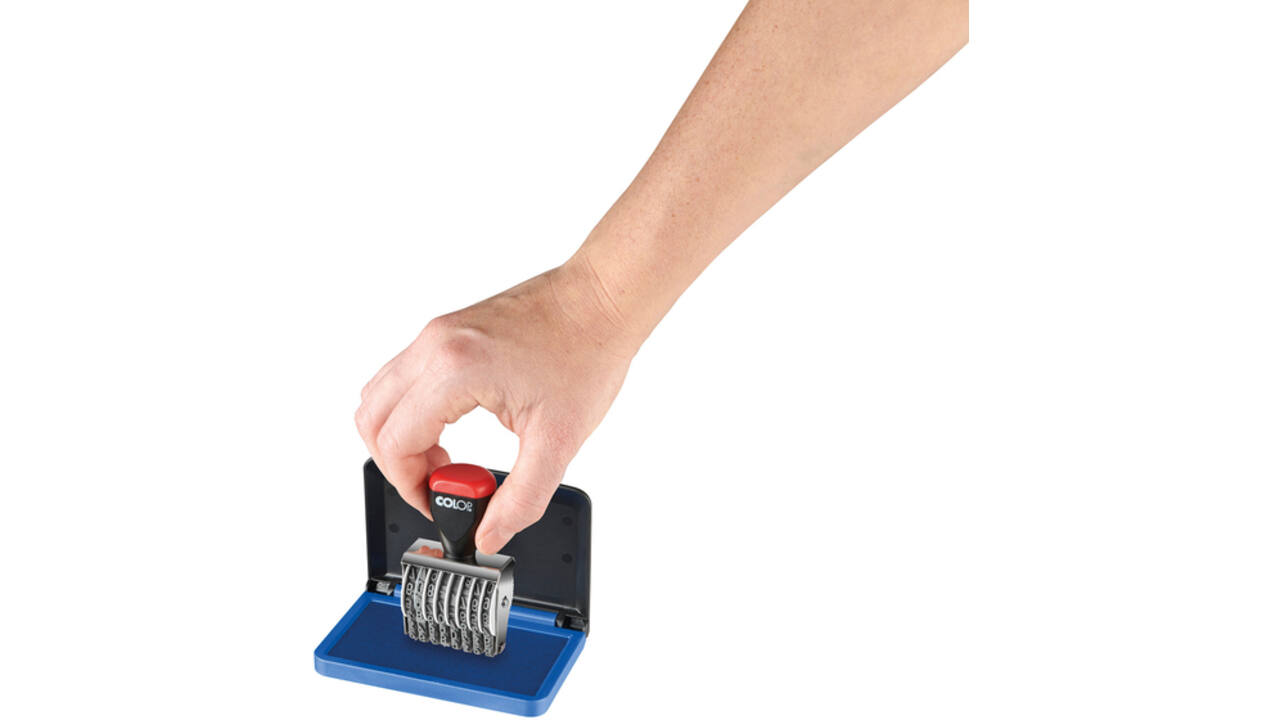 Stempelkussen Colop micro 1 9x5cm blauw