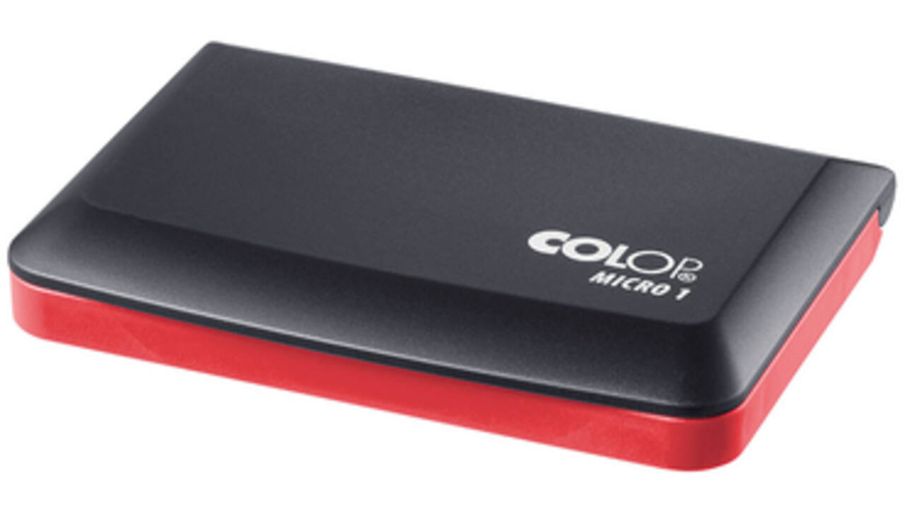Stempelkussen Colop micro 1 9x5cm rood