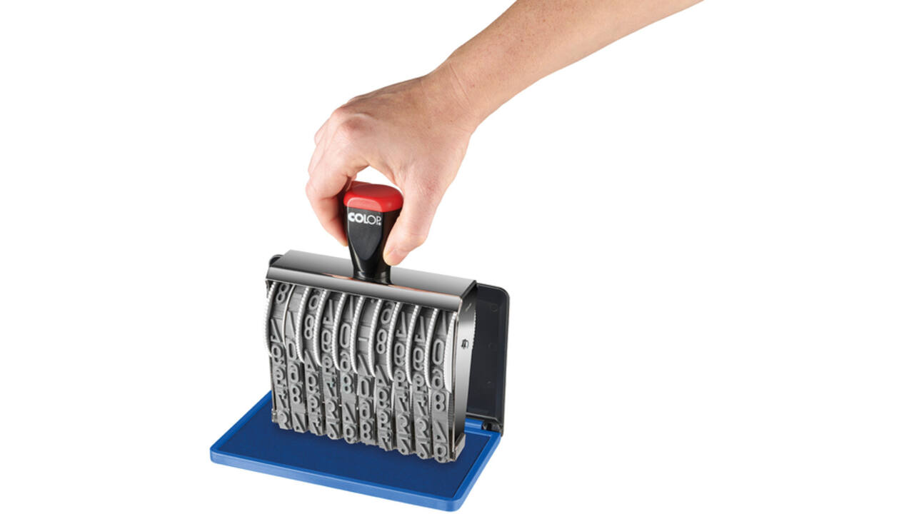 Stempelkussen Colop micro 3 16x9cm blauw