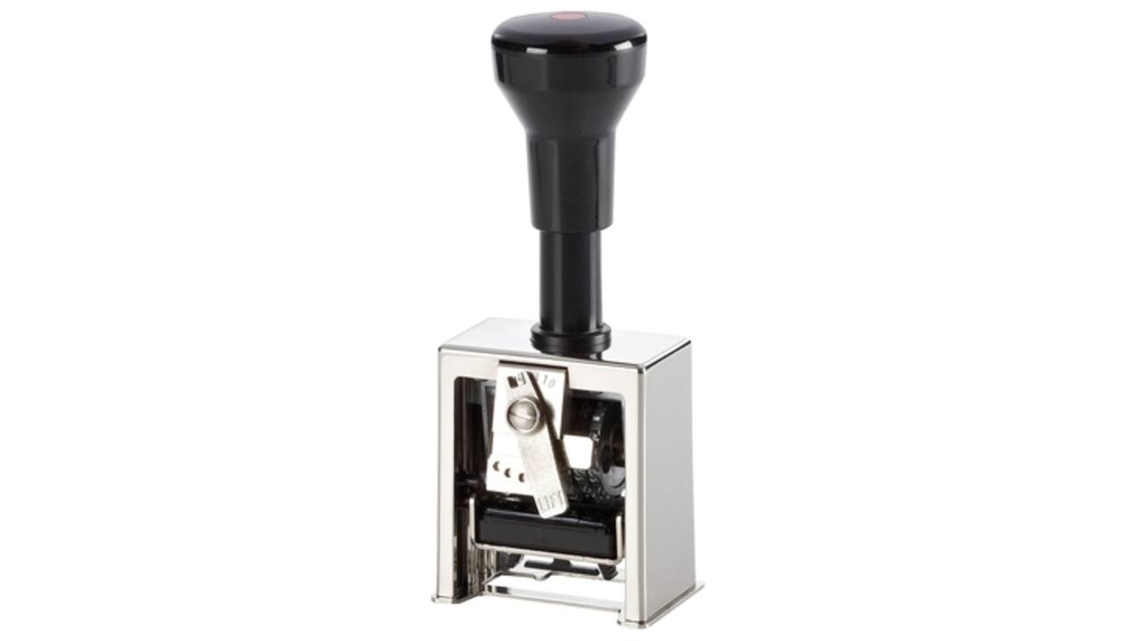 Numeroteur Reiner B2 13043 6 cijfers 5.5mm metaal