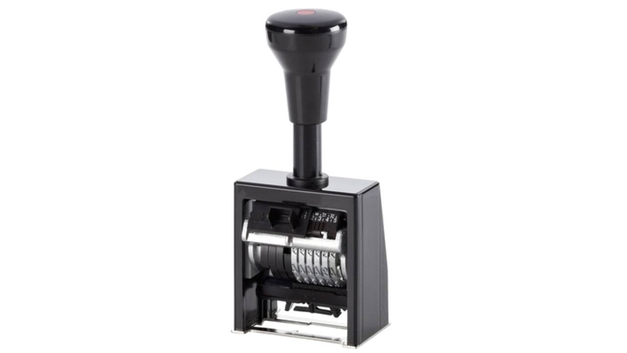 Numeroteur Reiner B6K 13053 6 cijfers 4.5mm kunststof
