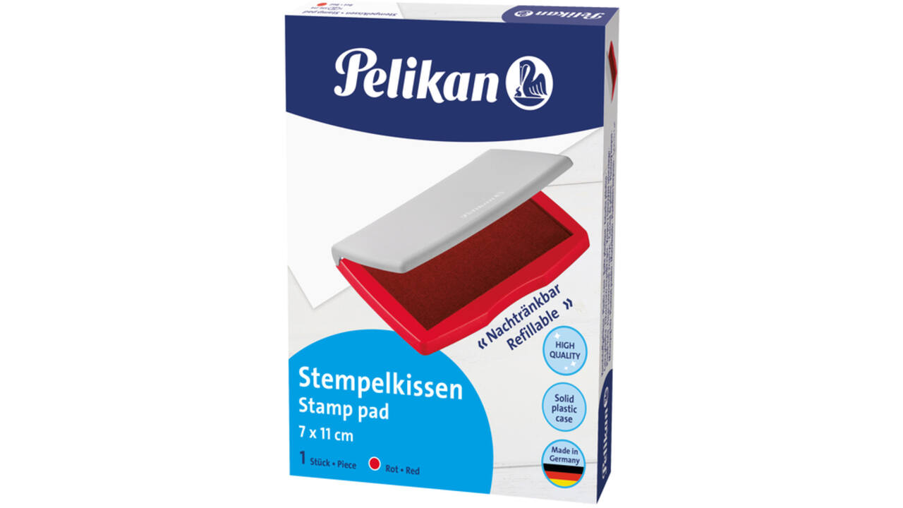 Stempelkussen Pelikan 2E 110x70mm rood