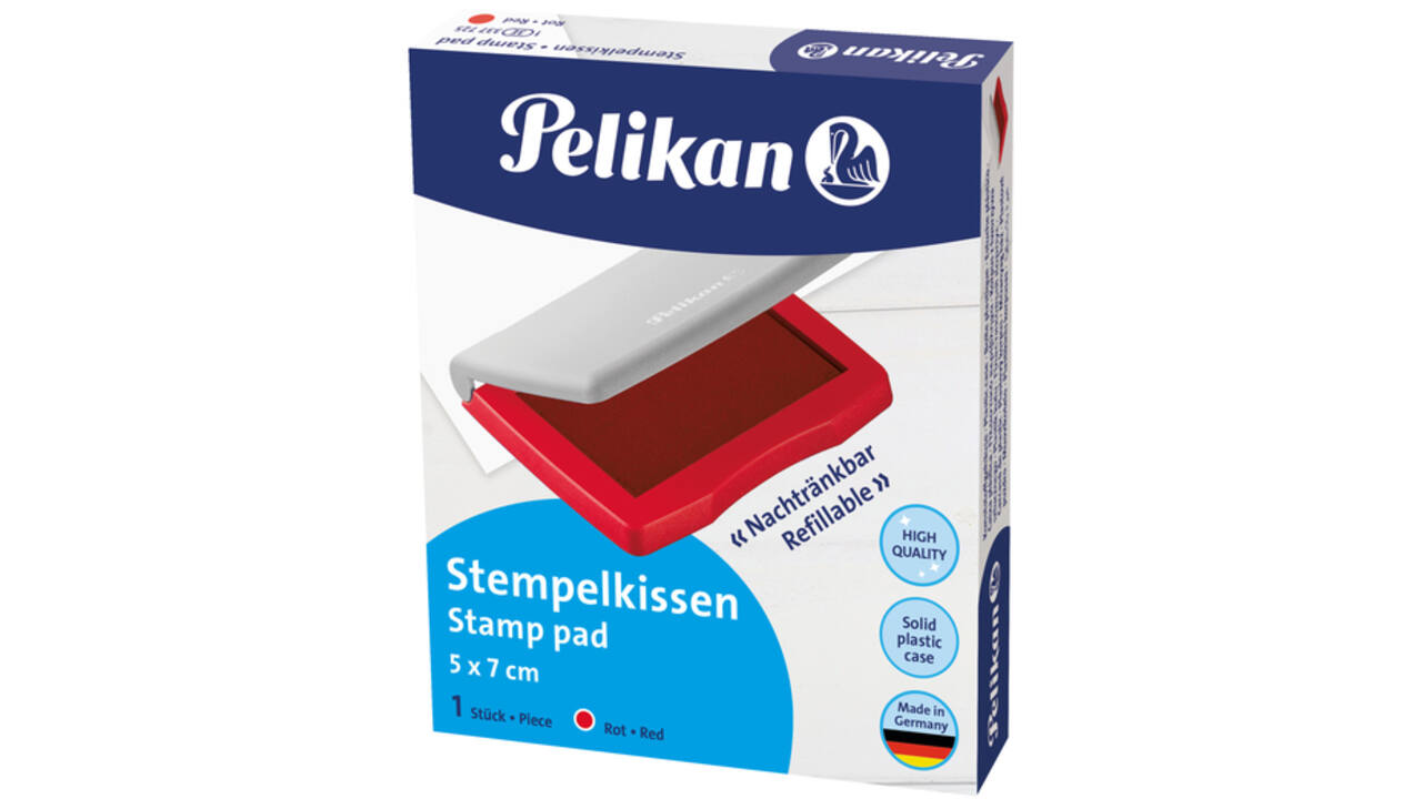 Stempelkussen Pelikan 3E 50x70mm rood