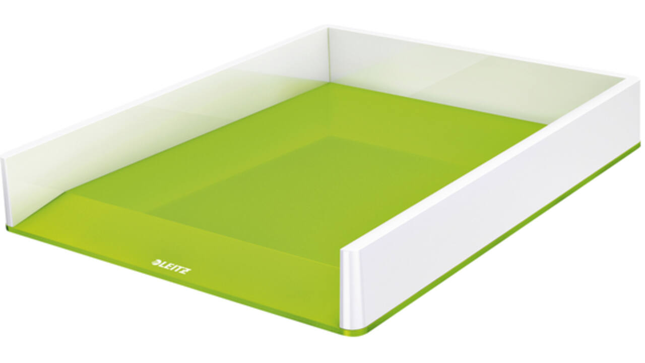 Brievenbak Leitz WOW A4 wit/groen