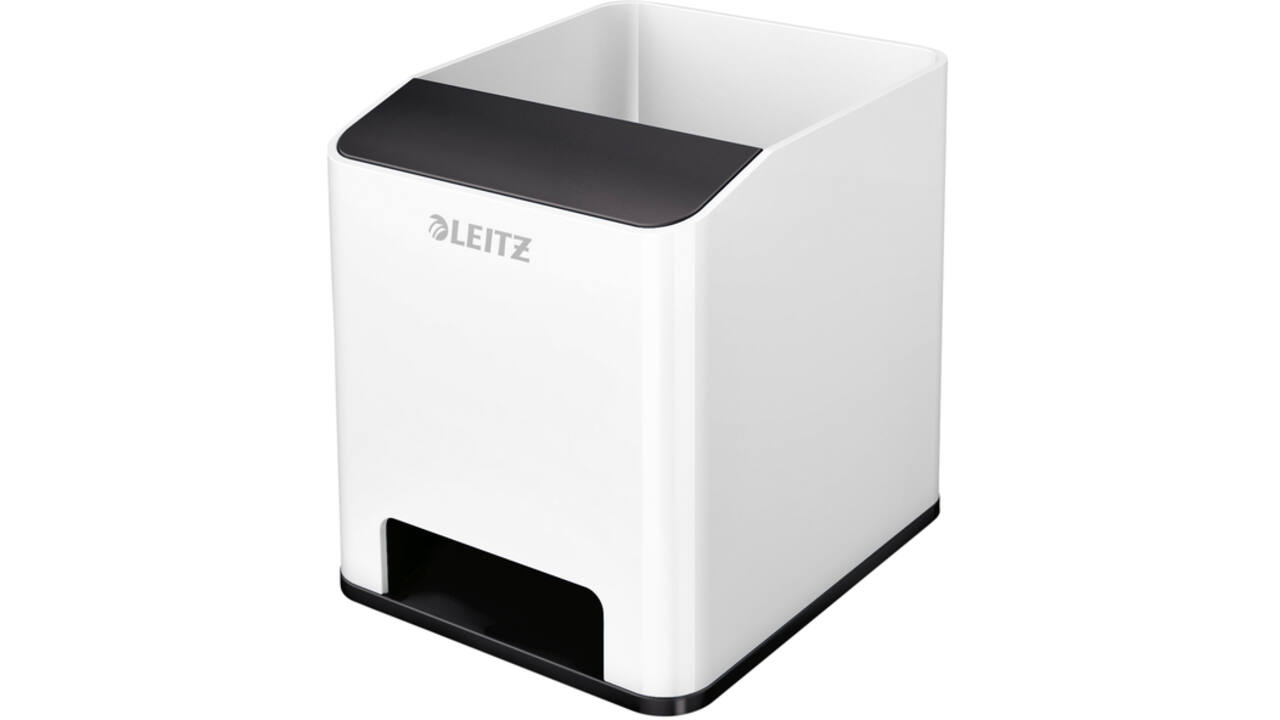 Pennenhouder Leitz WOW wit/zwart