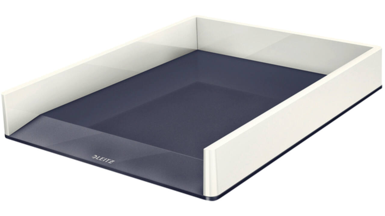 Brievenbak Leitz Wow A4 wit/grijs