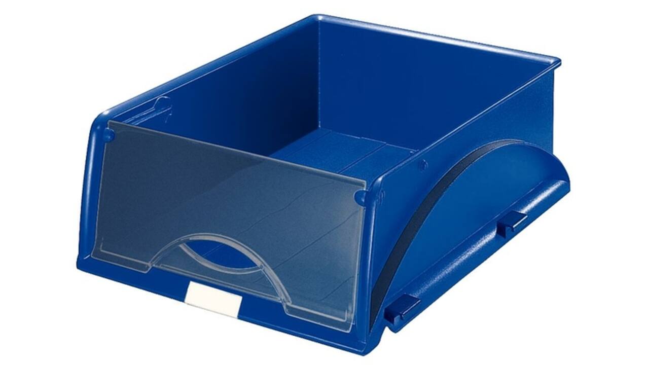 Sorteerbak Leitz 5231 Sorty met klep blauw