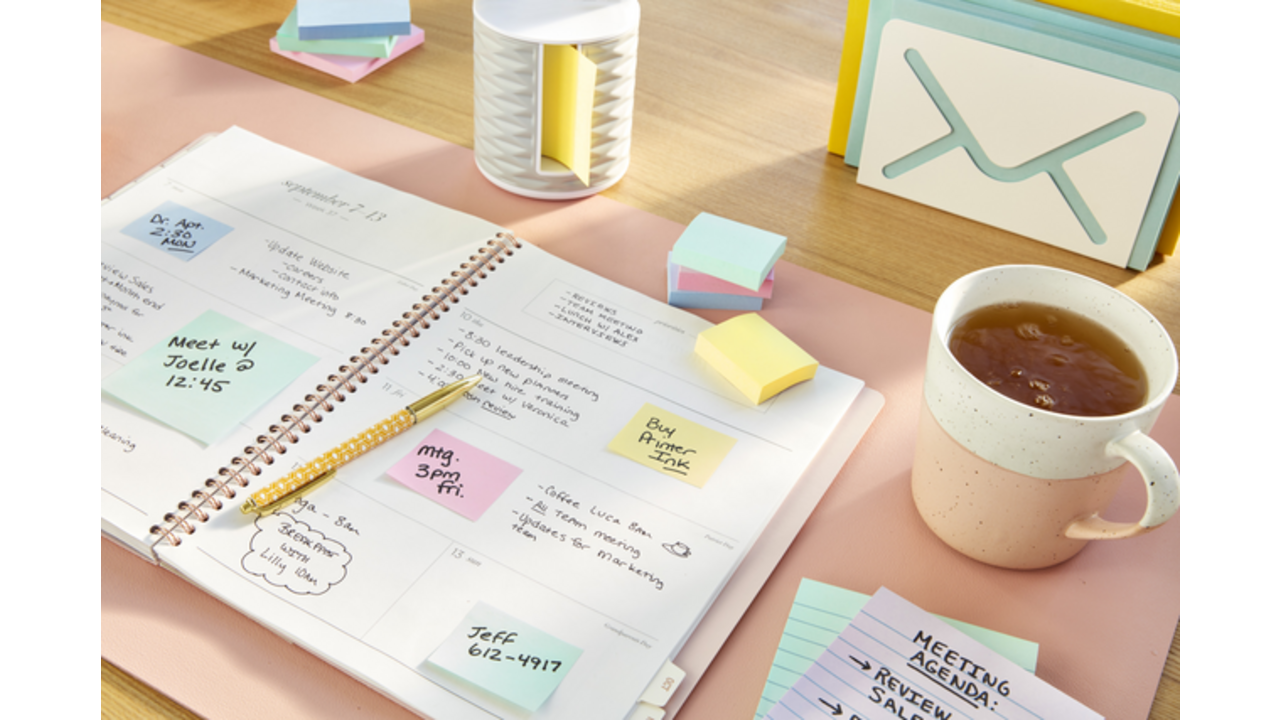 Memoblok Post-it Z-Note R330-1B recycled 76x76mm canary yellow