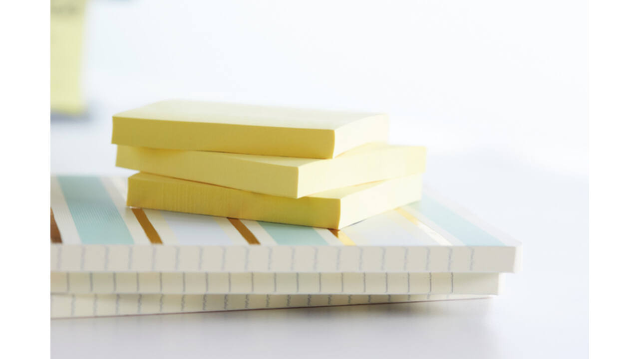 Memoblok Post-it Z-Note R330-1B recycled 76x76mm canary yellow