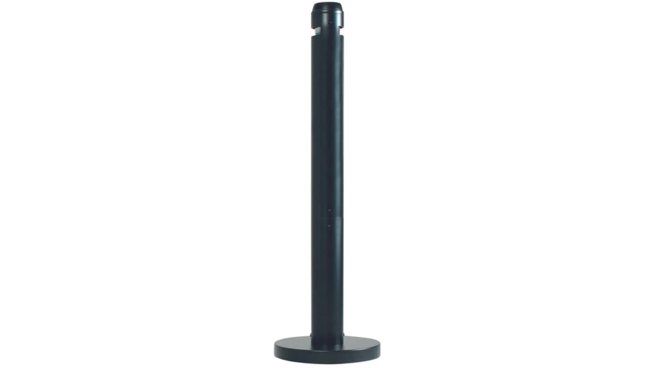 Asbak Rubbermaid Smokers' Pole vrijstaand zwart