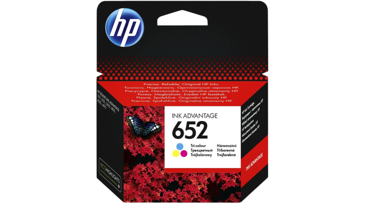 Inktcartridge HPF6V24AE 652 kleur