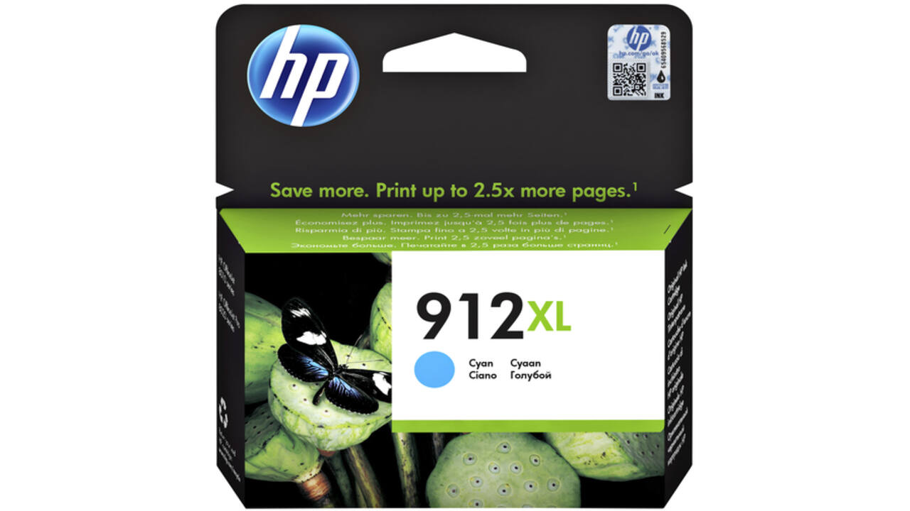 Inktcartridge HP 3YL81AE 912XL blauw