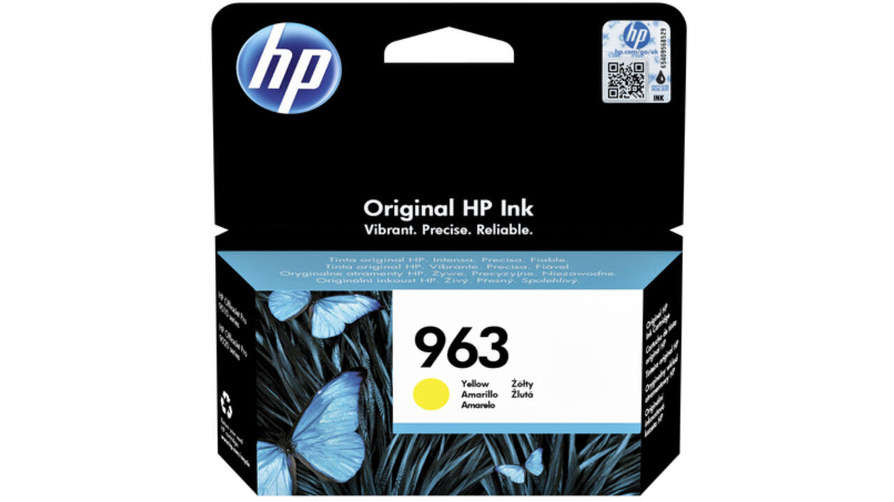Inktcartridge HP 3JA25AE 963 geel