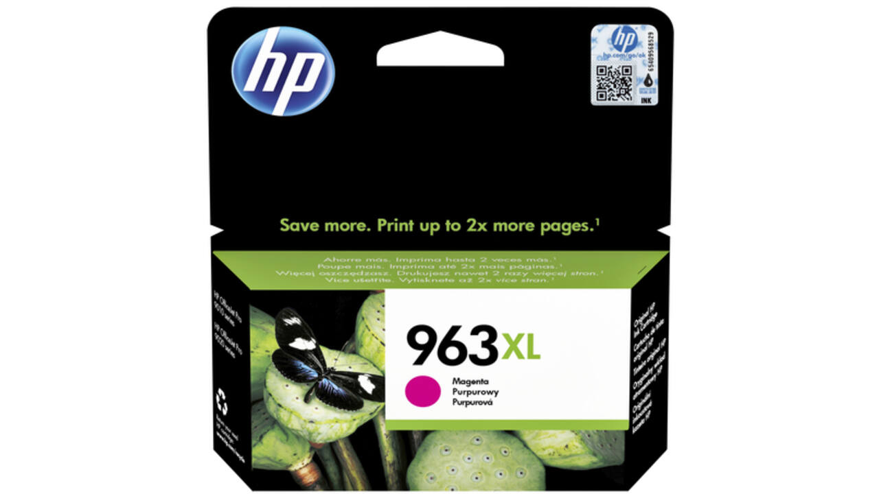 Inktcartridge HP 3JA28AE 963XL rood