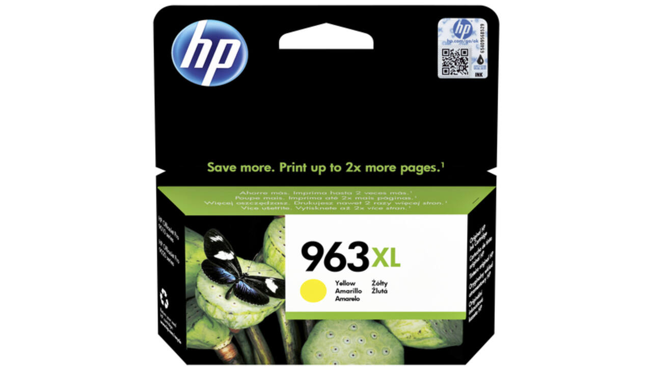 Inktcartridge HP 3JA29AE 963XL geel