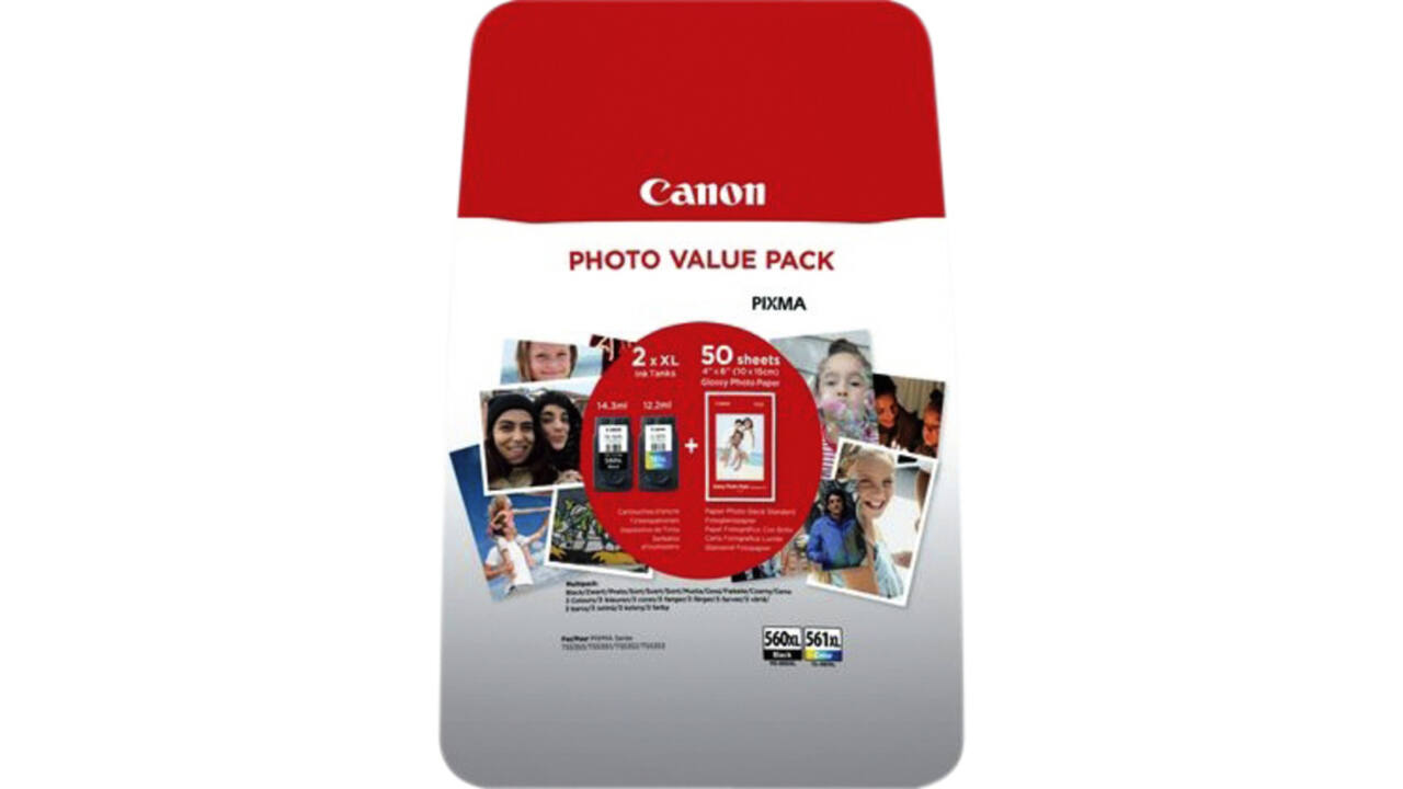 Inktcartridge Canon PG-560XL CL-561XL photo value