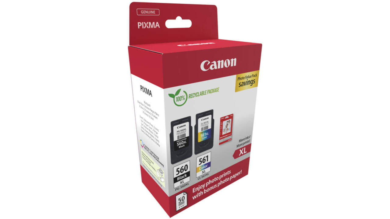 Inktcartridge Canon PG-560XL CL-561XL photo value