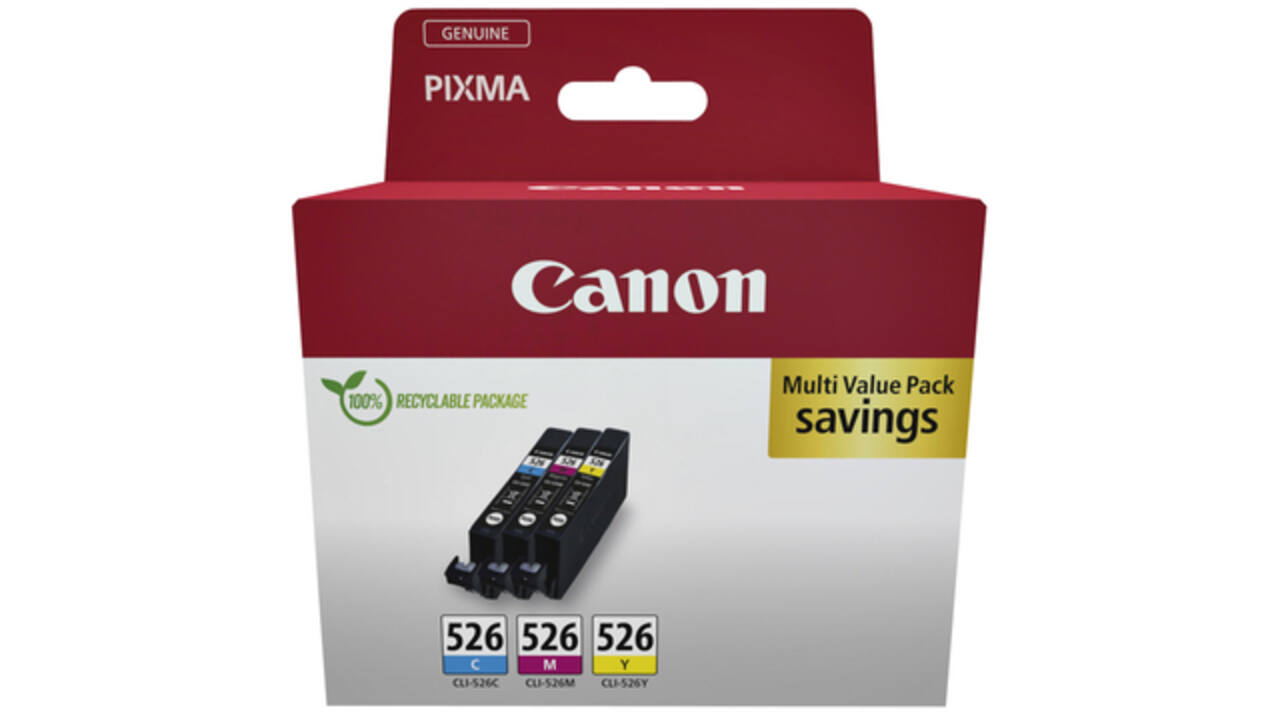 Inktcartridge Canon CLI-526 3 kleuren