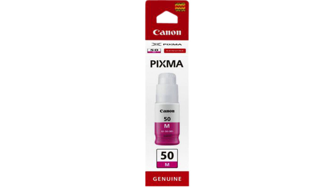 Flacon navulinkt Canon GI-50 rood