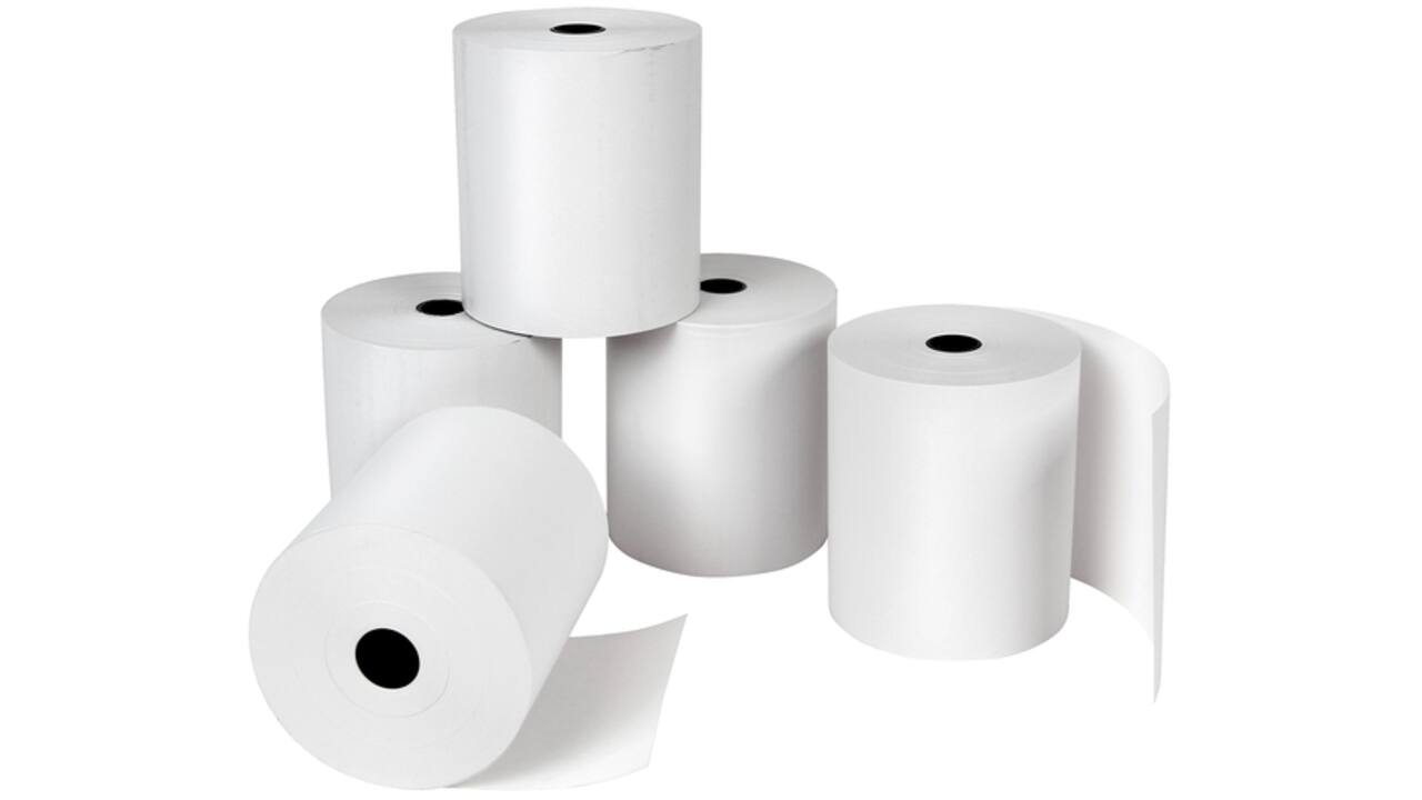 Telrol Qbasic 58mmx43m, kern Ø12mm thermisch