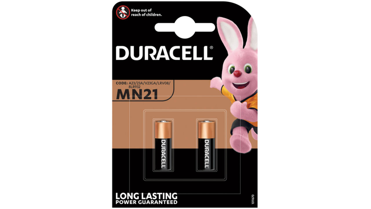 Batterij Duracell 2xMN21 alkaline