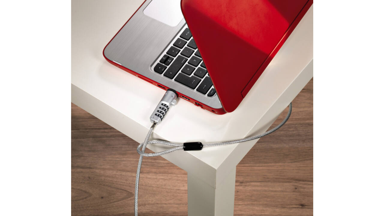 Notebookslot Hama USB beveiliging met cijferslot