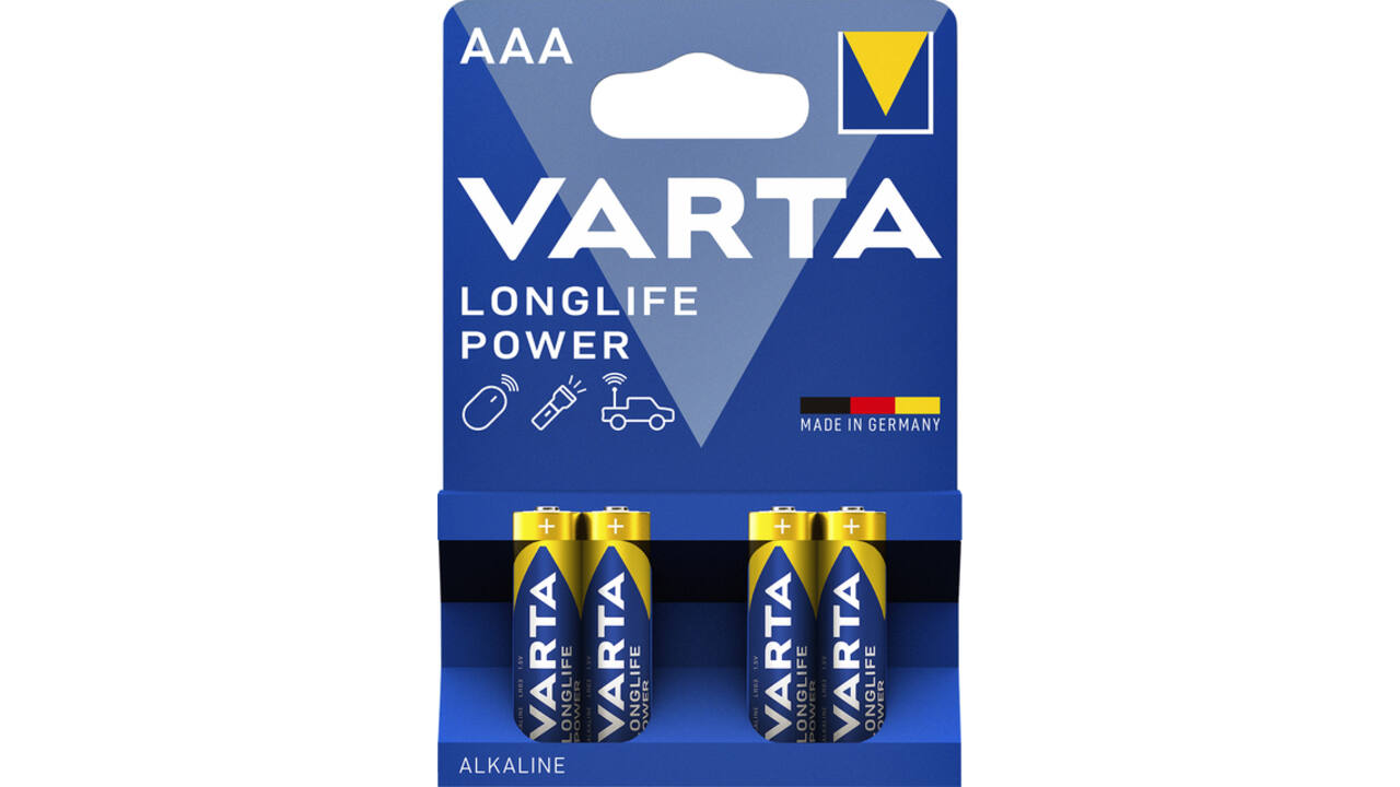 Batterij Varta Longlife Power 4xAAA