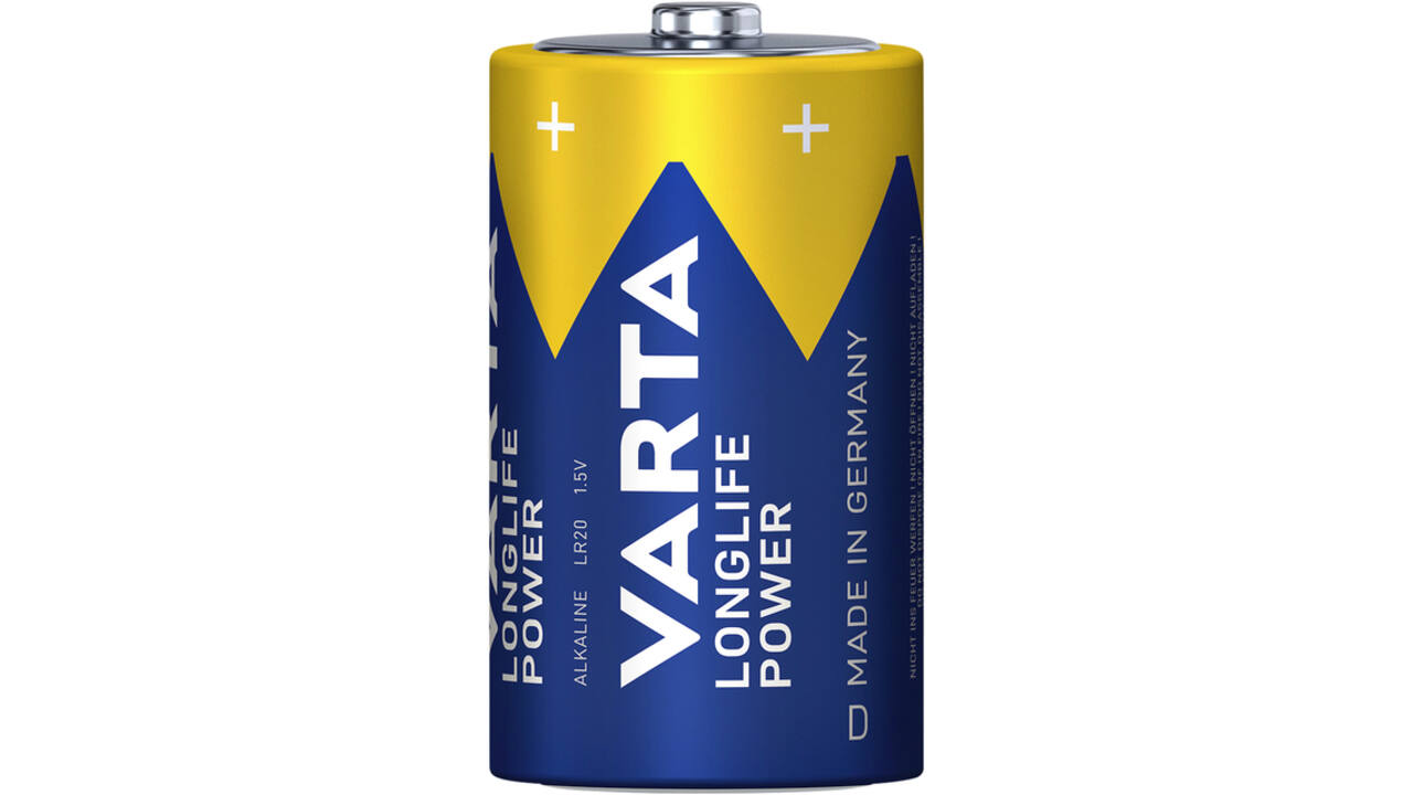 Batterij Varta Longlife Power 2xD
