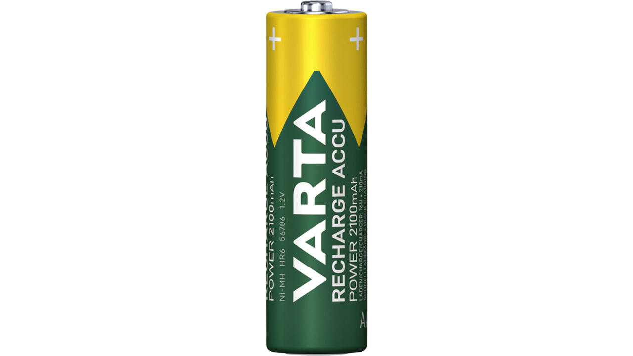 Batterij oplaadbaar Varta 4xAA 2100mAh ready2use
