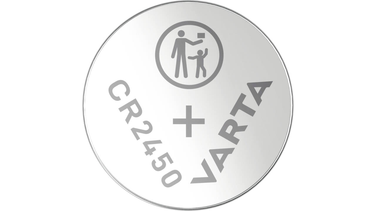 Batterij Varta knoopcel CR2450 lithium blister à 2stuk