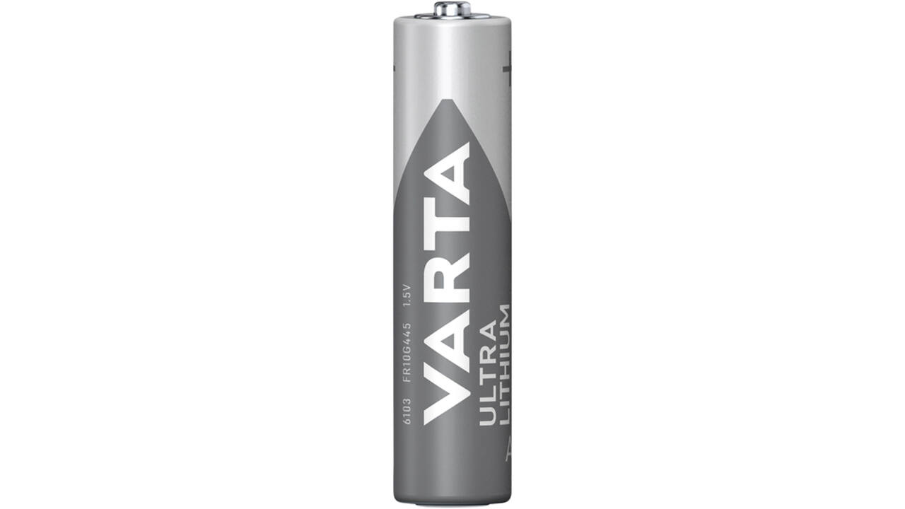 Batterij Varta Ultra lithium 4xAAA