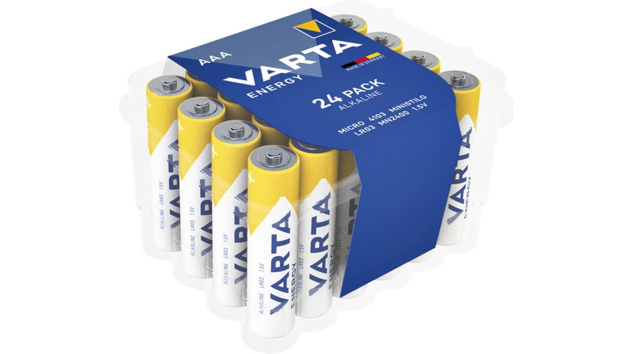 Batterij Varta Energy 24xAAA voordeelbox