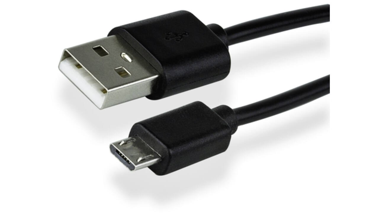 Kabel Green Mouse USB Micro-A 2.0 1 meter zwart