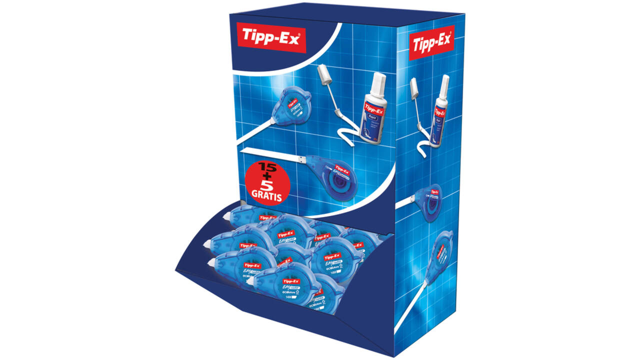 Correctieroller Tipp-ex easy refill ecolutions 5mmx14m doos à 15+5 gratis