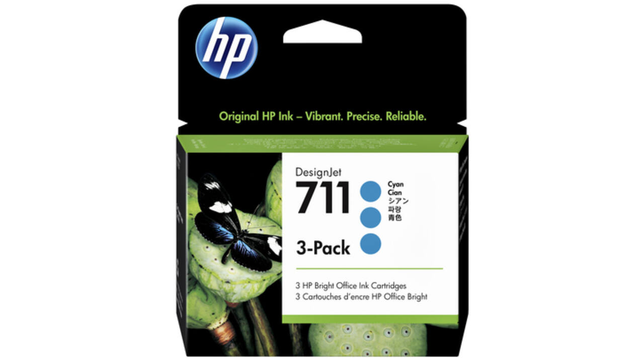 Inktcartridge HP CZ134A 711 blauw