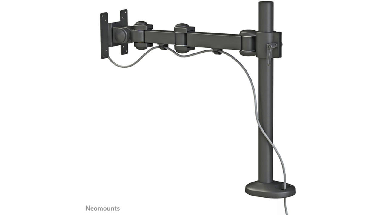 Monitorarm Neomounts D960G 10-30" doorvoer zwart