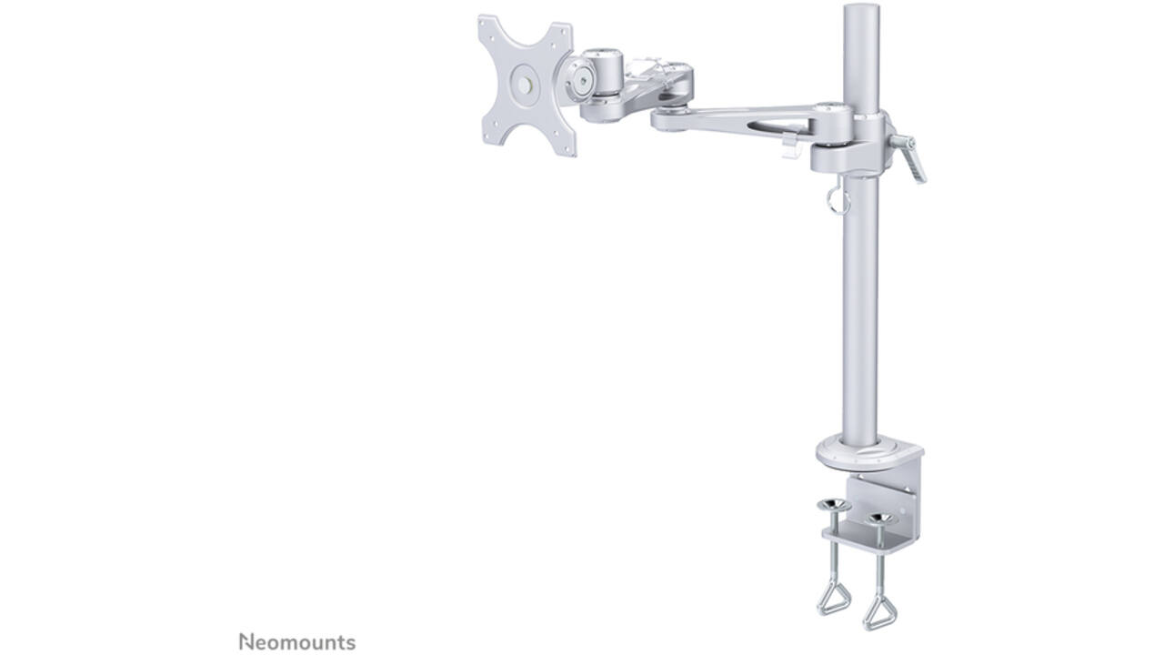 Monitorarm Neomounts D935 10-30" met klem zilvergrijs