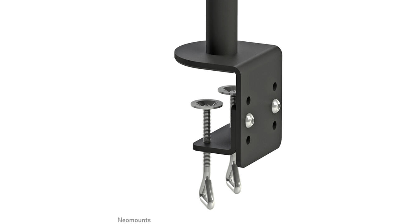 Monitorarm Neomounts D960D 2x10-27" met klem zwart