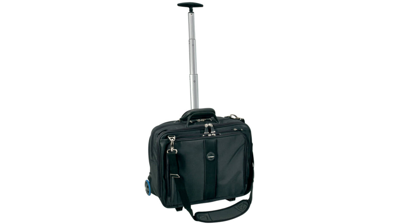Laptoptas Trolley Kensington Contour 17" zwart