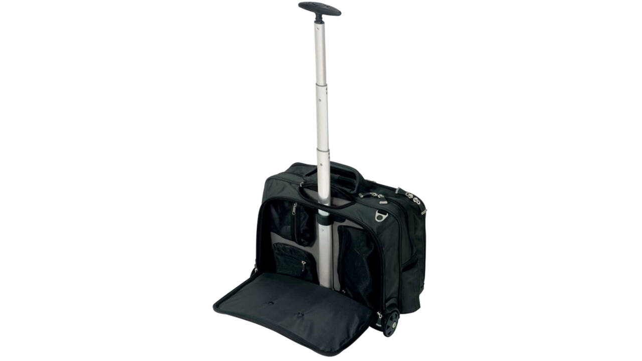 Laptoptas Trolley Kensington Contour 17" zwart
