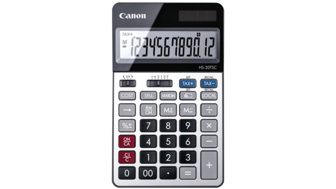 Rekenmachine Canon HS-20TSC