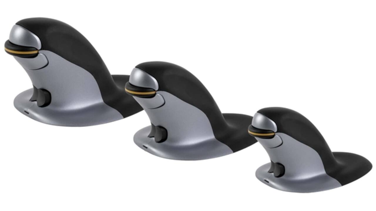 Ergonomische Muis Fellowes Penguin draadloos medium